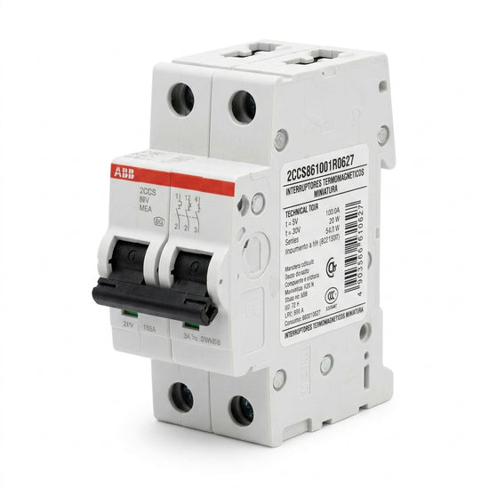 ABB 2CCS861001R0627 INTERRUPTORES TERMOMAGNETICOS MINIATURA RIEL DIN