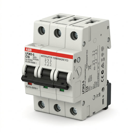 ABB LP3K3-S INTERRUPTORES TERMOMAGNETICOS MINIATURA RIEL DIN