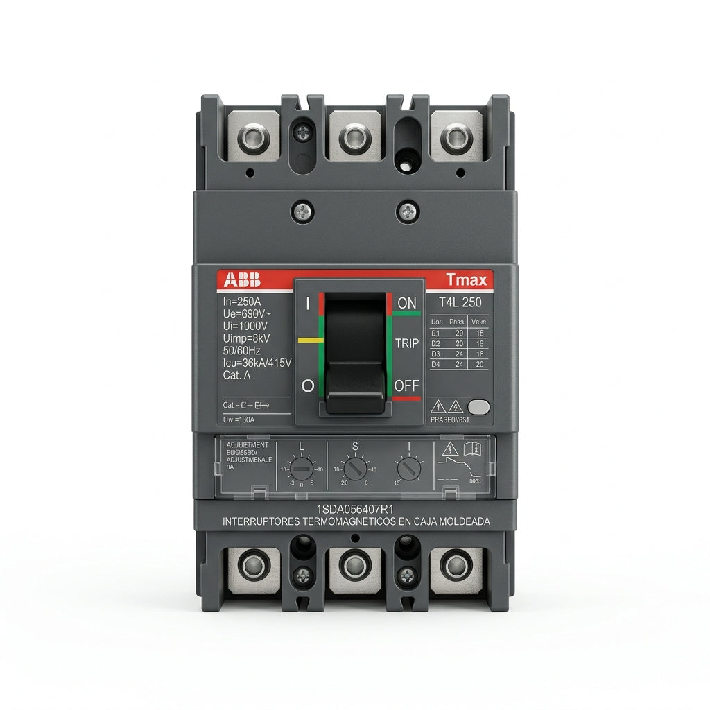 ABB 1SDA056407R1 INTERRUPTORES TERMOMAGNETICOS EN CAJA MOLDEADA