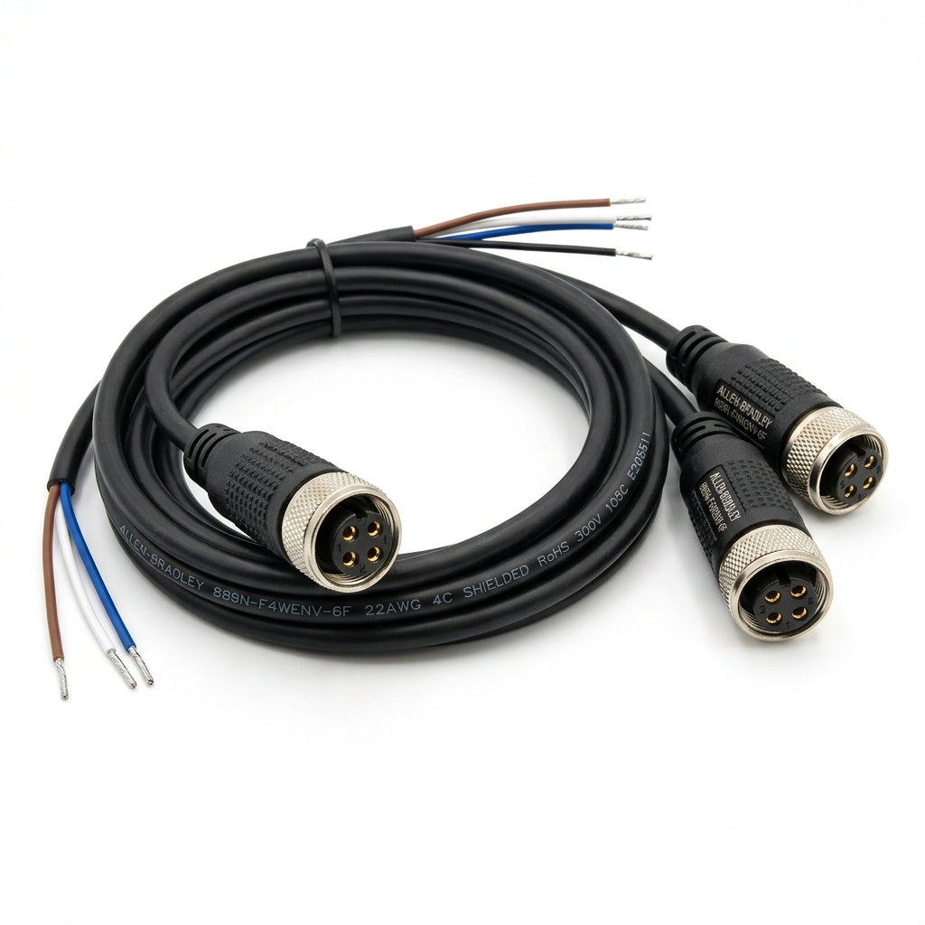 ALLEN-BRADLEY 889N-F4WENV-6F CONECTORES RAPIDOS Y CABLES PARA SENSOR (CORDSETS)