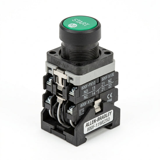 ALLEN-BRADLEY 800F-11WE25O BOTONES PULSADORES BOTONERAS Y ACCESORIOS