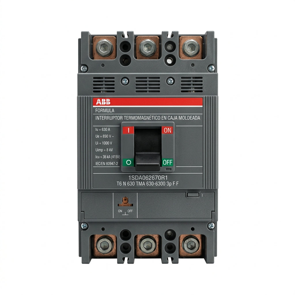 ABB 1SDA062670R1 INTERRUPTORES TERMOMAGNETICOS EN CAJA MOLDEADA