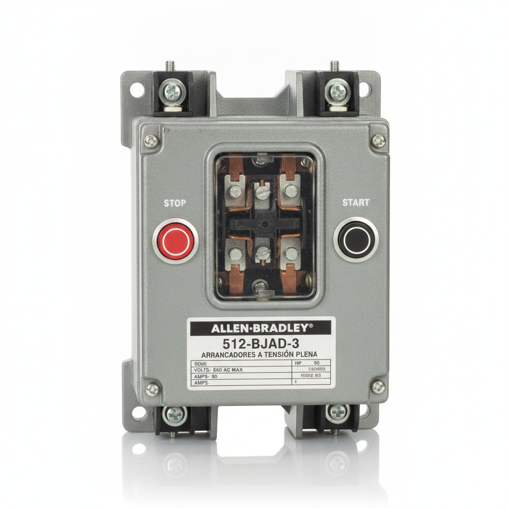 ALLEN-BRADLEY 512-BJAD-3 ARRANCADORES A TENSION PLENA