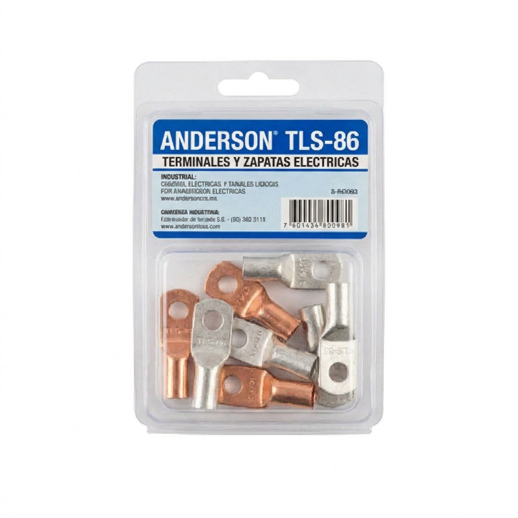 ANDERSON TLS-86 TERMINALES Y ZAPATAS ELECTRICAS