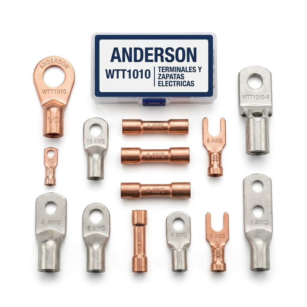 ANDERSON WTT1010 TERMINALES Y ZAPATAS ELECTRICAS