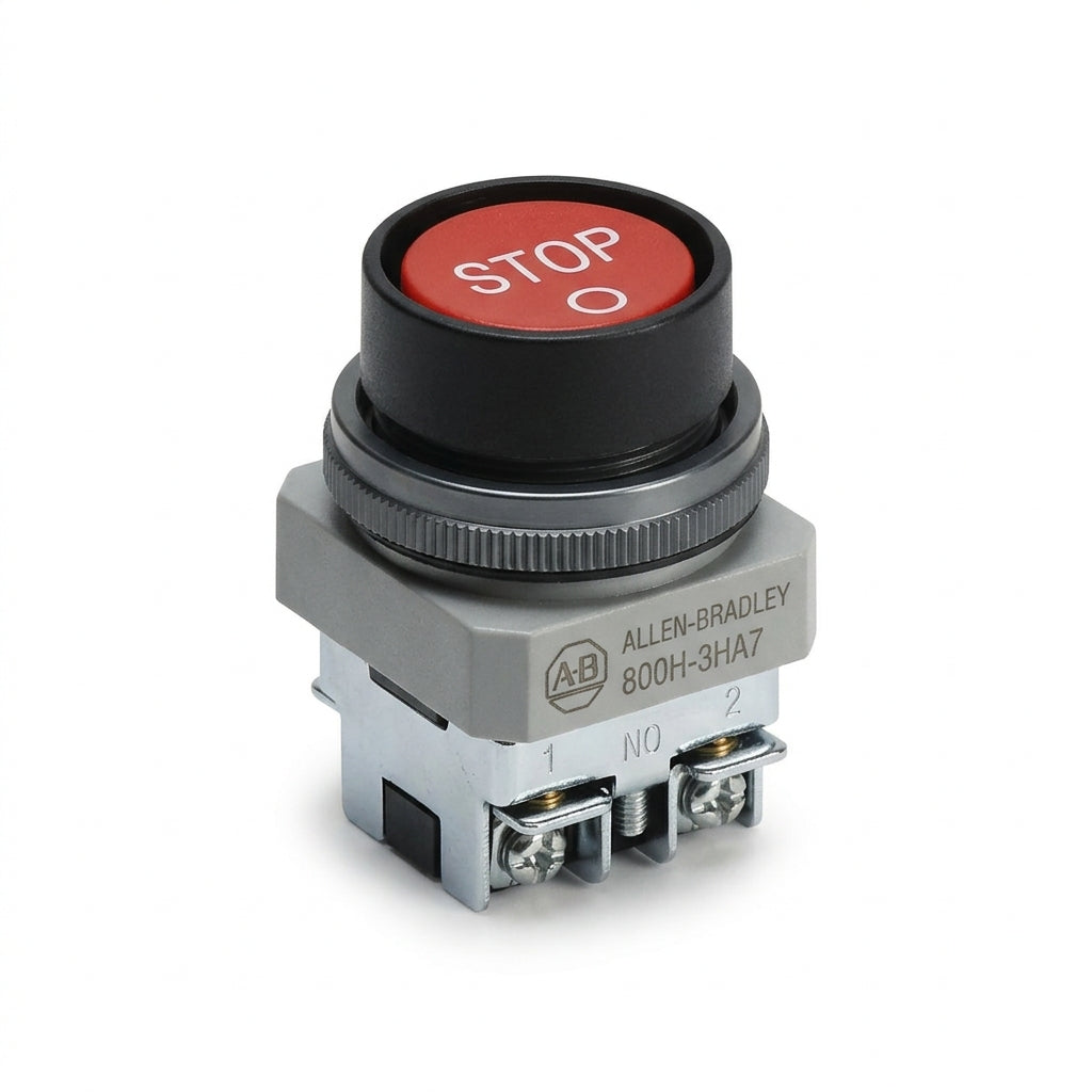 ALLEN-BRADLEY 800H-3HA7 BOTONES PULSADORES BOTONERAS Y ACCESORIOS