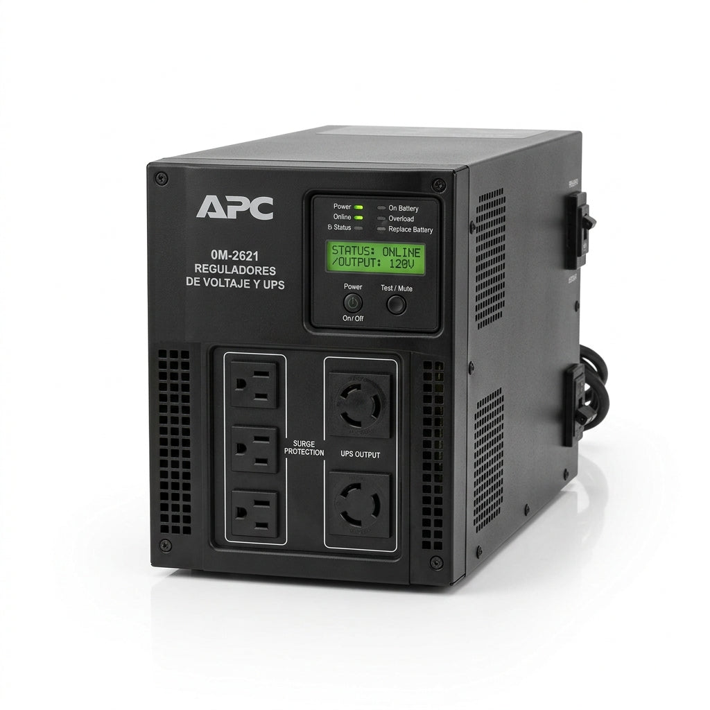 APC 0M-2621 REGULADORES DE VOLTAJE Y UPS