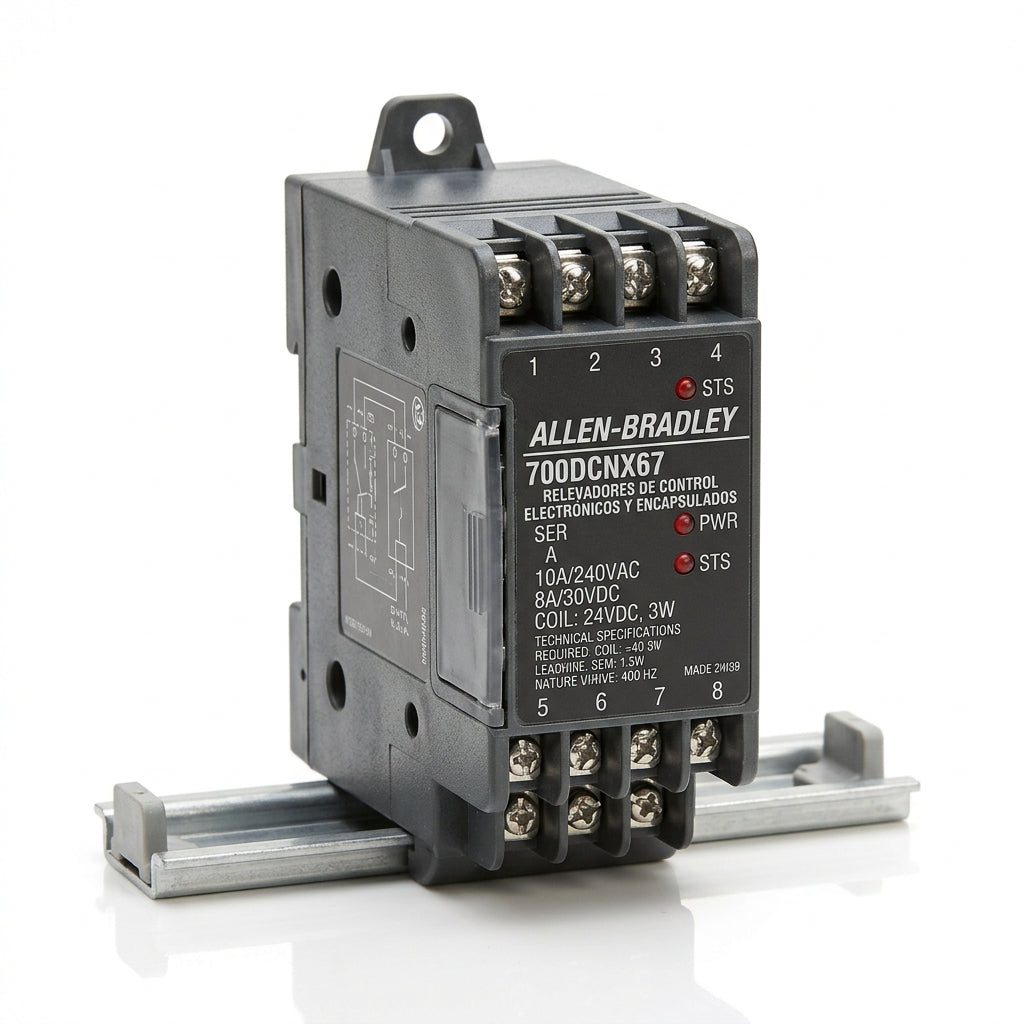 ALLEN-BRADLEY 700DCNX67 RELEVADORES DE CONTROL ELECTRONICOS Y ENCAPSULADOS