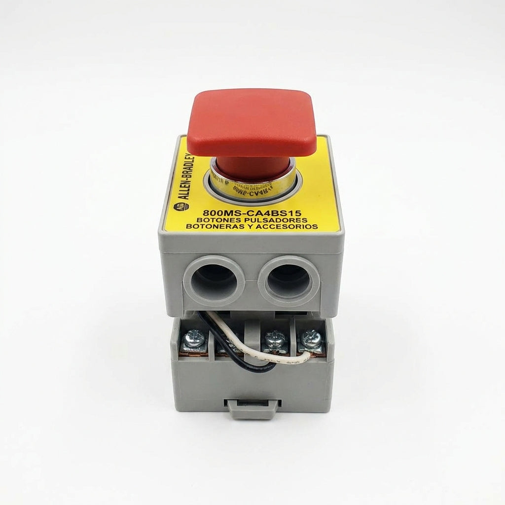 ALLEN-BRADLEY 800MS-CA4BS15 BOTONES PULSADORES BOTONERAS Y ACCESORIOS