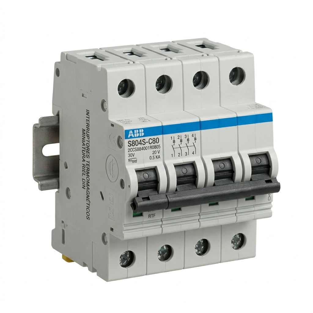 ABB 2CCS884001R0805 INTERRUPTORES TERMOMAGNETICOS MINIATURA RIEL DIN
