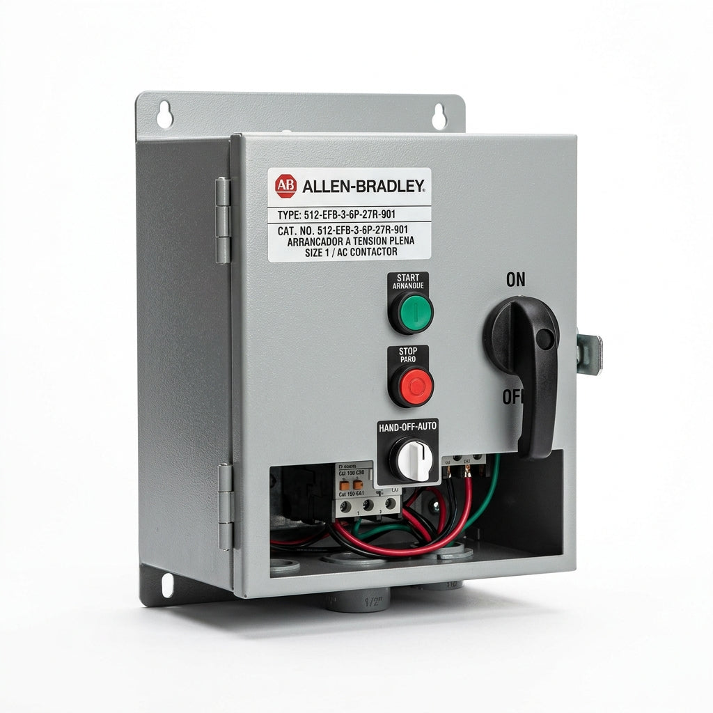 ALLEN-BRADLEY 512-EFB-3-6P-27R-901 ARRANCADORES A TENSION PLENA