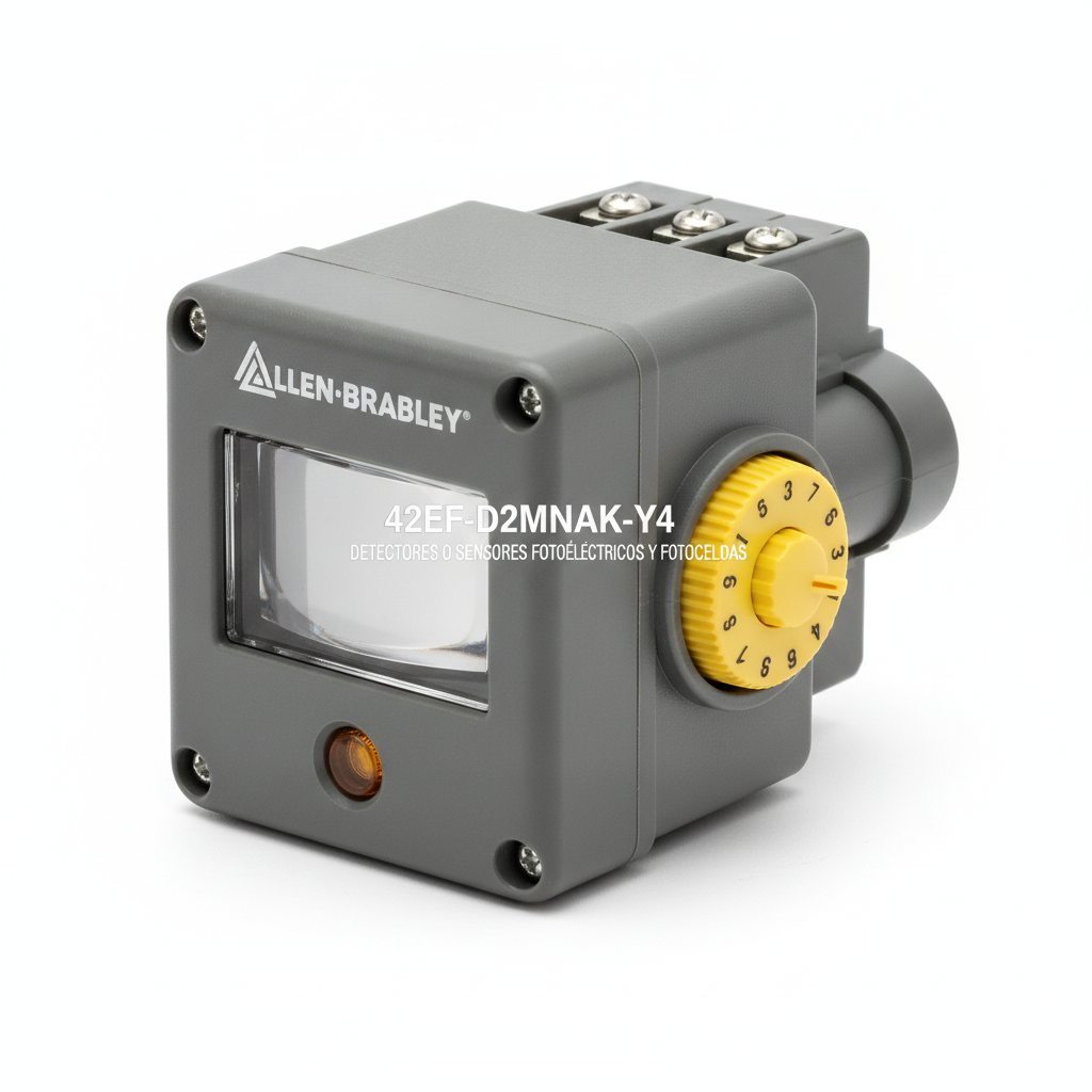 ALLEN-BRADLEY 42EF-D2MNAK-Y4 DETECTORES O SENSORES FOTOELECTRICOS Y FOTOCELDAS