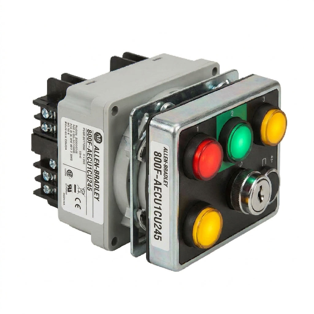 ALLEN-BRADLEY 800F-AECU1CU245 BOTONES PULSADORES BOTONERAS Y ACCESORIOS