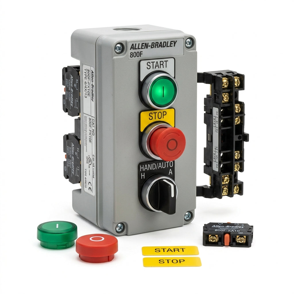 ALLEN-BRADLEY 800F-PX10E BOTONES PULSADORES BOTONERAS Y ACCESORIOS
