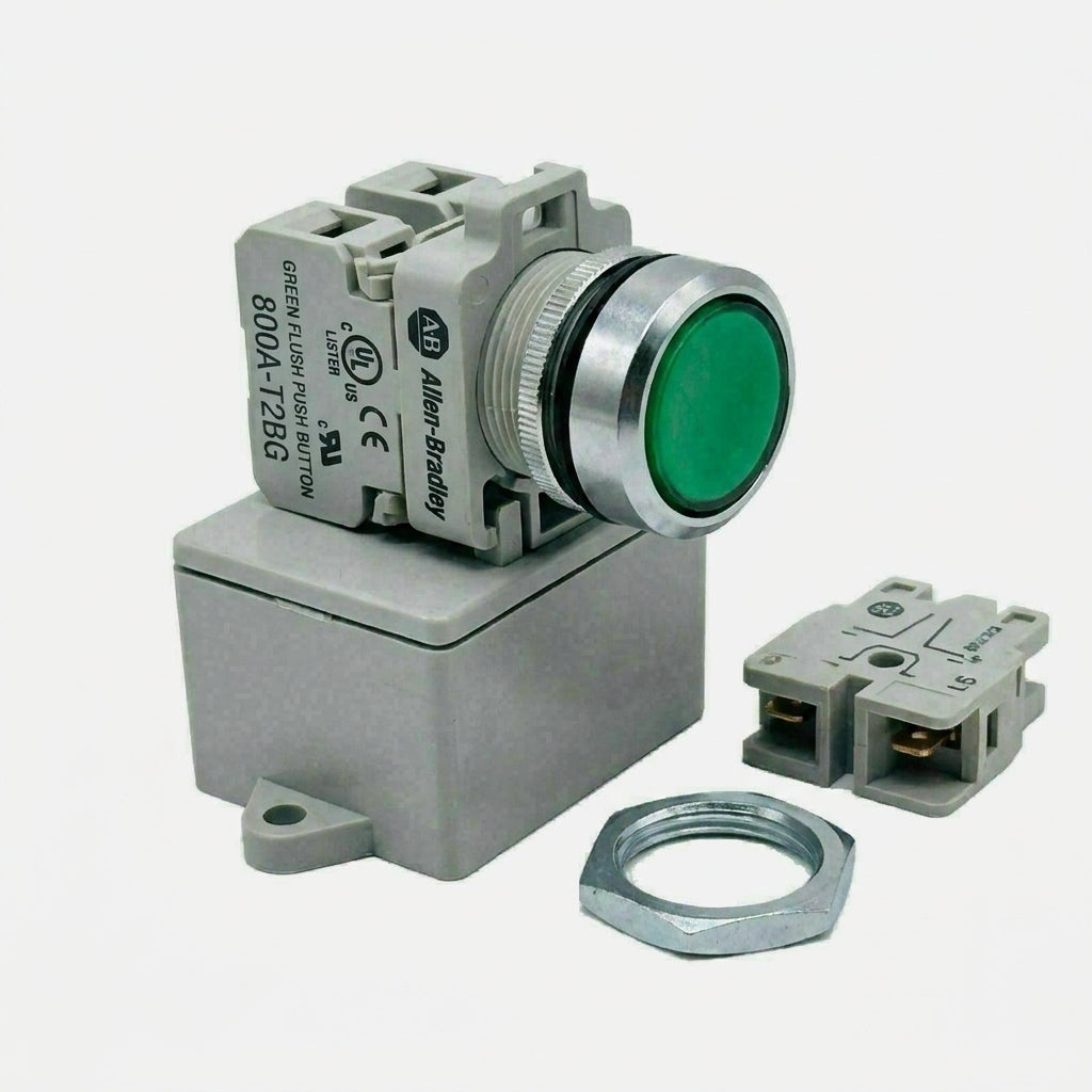 ALLEN-BRADLEY 800A-T2BG BOTONES PULSADORES BOTONERAS Y ACCESORIOS