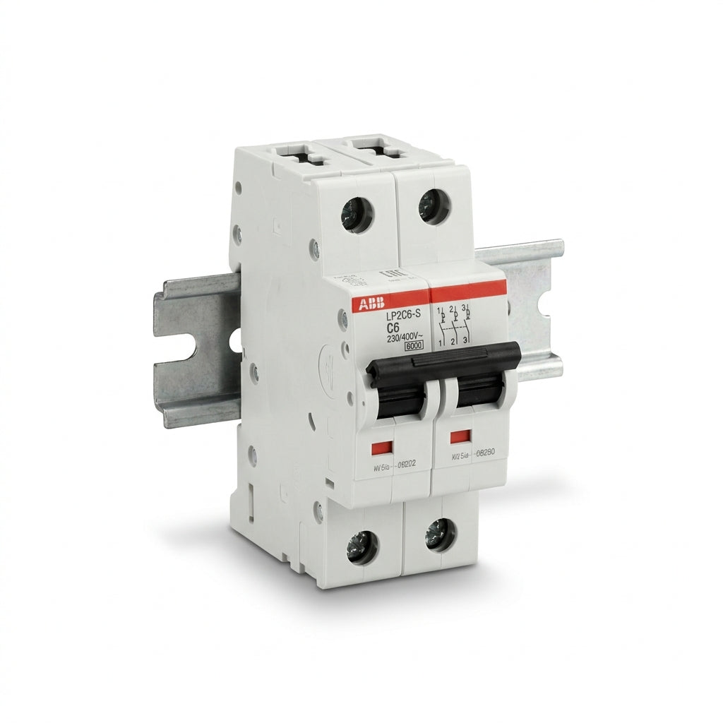 ABB LP2C6-S INTERRUPTORES TERMOMAGNETICOS MINIATURA RIEL DIN
