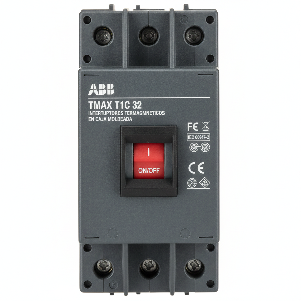 ABB TMAX-T1C-32 INTERRUPTORES TERMOMAGNETICOS EN CAJA MOLDEADA