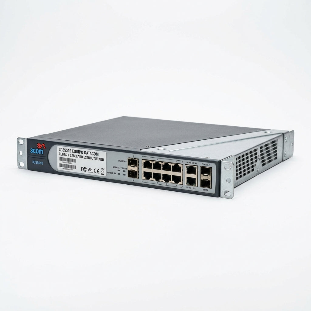 3COM 3C35510 EQUIPO DATACOM (REDES Y CABLEADO ESTRUCTURADO)