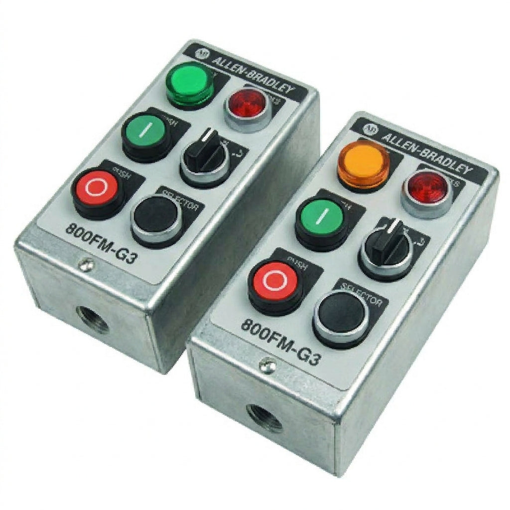 ALLEN-BRADLEY 800FM-G3 BOTONES PULSADORES BOTONERAS
