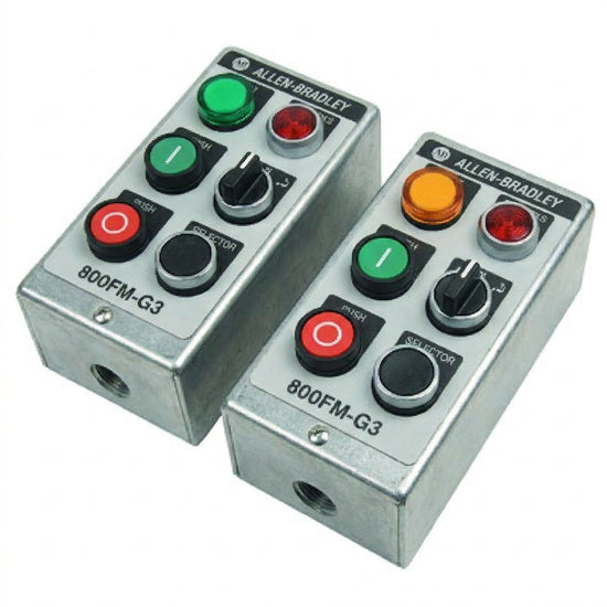 ALLEN-BRADLEY 800FM-G3 BOTONES PULSADORES BOTONERAS