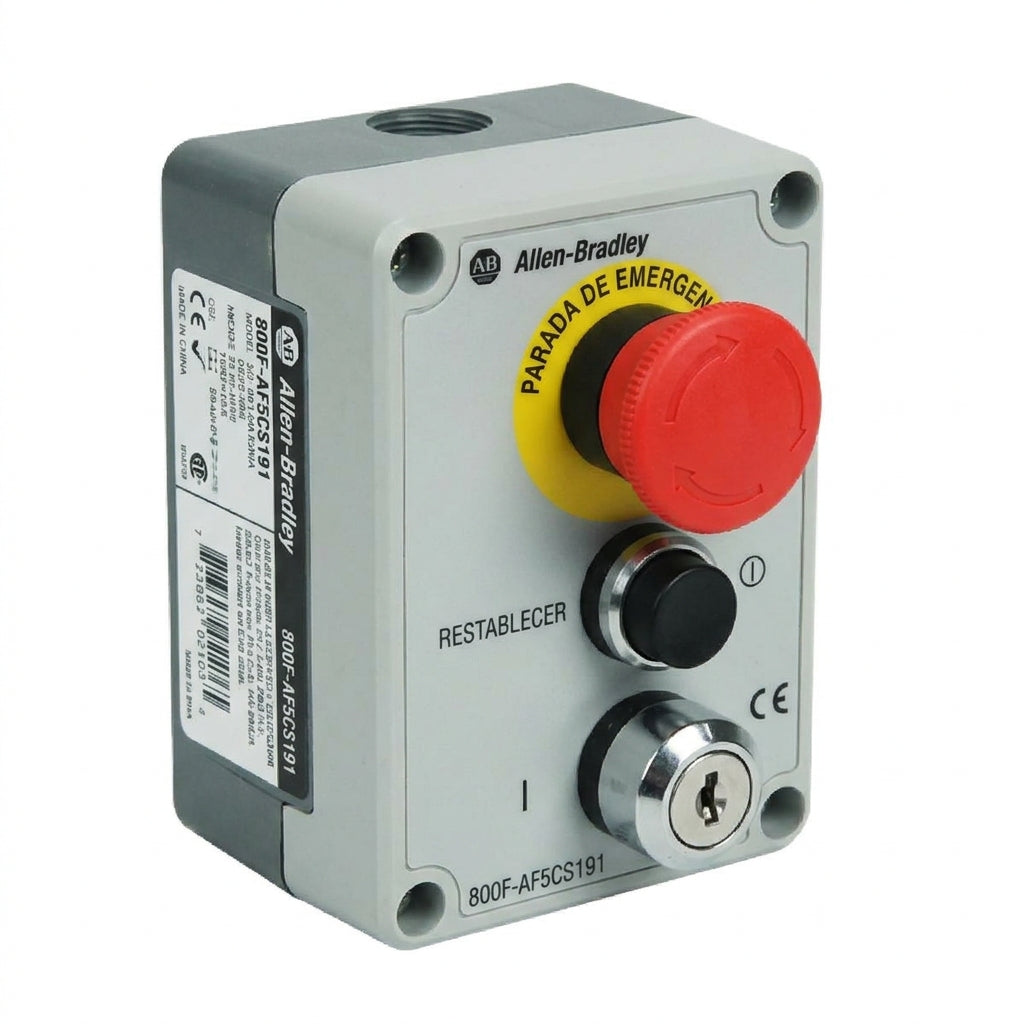 ALLEN-BRADLEY 800F-AF5CS191 BOTONES PULSADORES BOTONERAS Y ACCESORIOS
