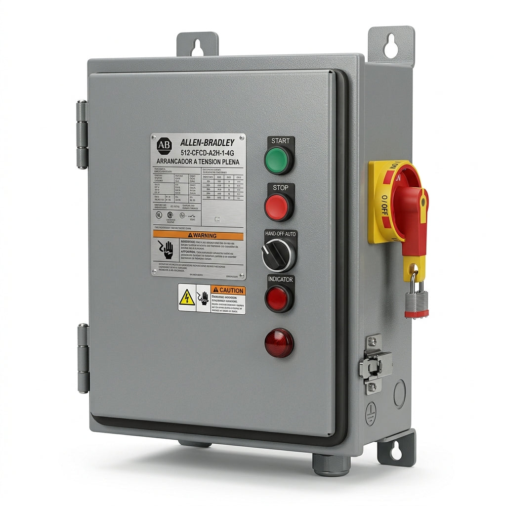 ALLEN-BRADLEY 512-CFCD-A2H-1-4G ARRANCADORES A TENSION PLENA