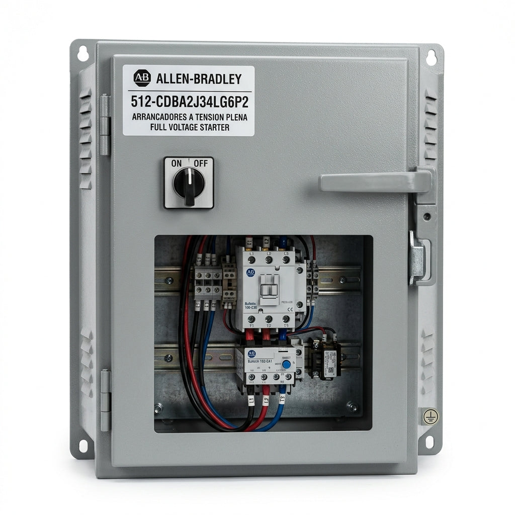ALLEN-BRADLEY 512-CDBA2J34LG6P2 ARRANCADORES A TENSION PLENA