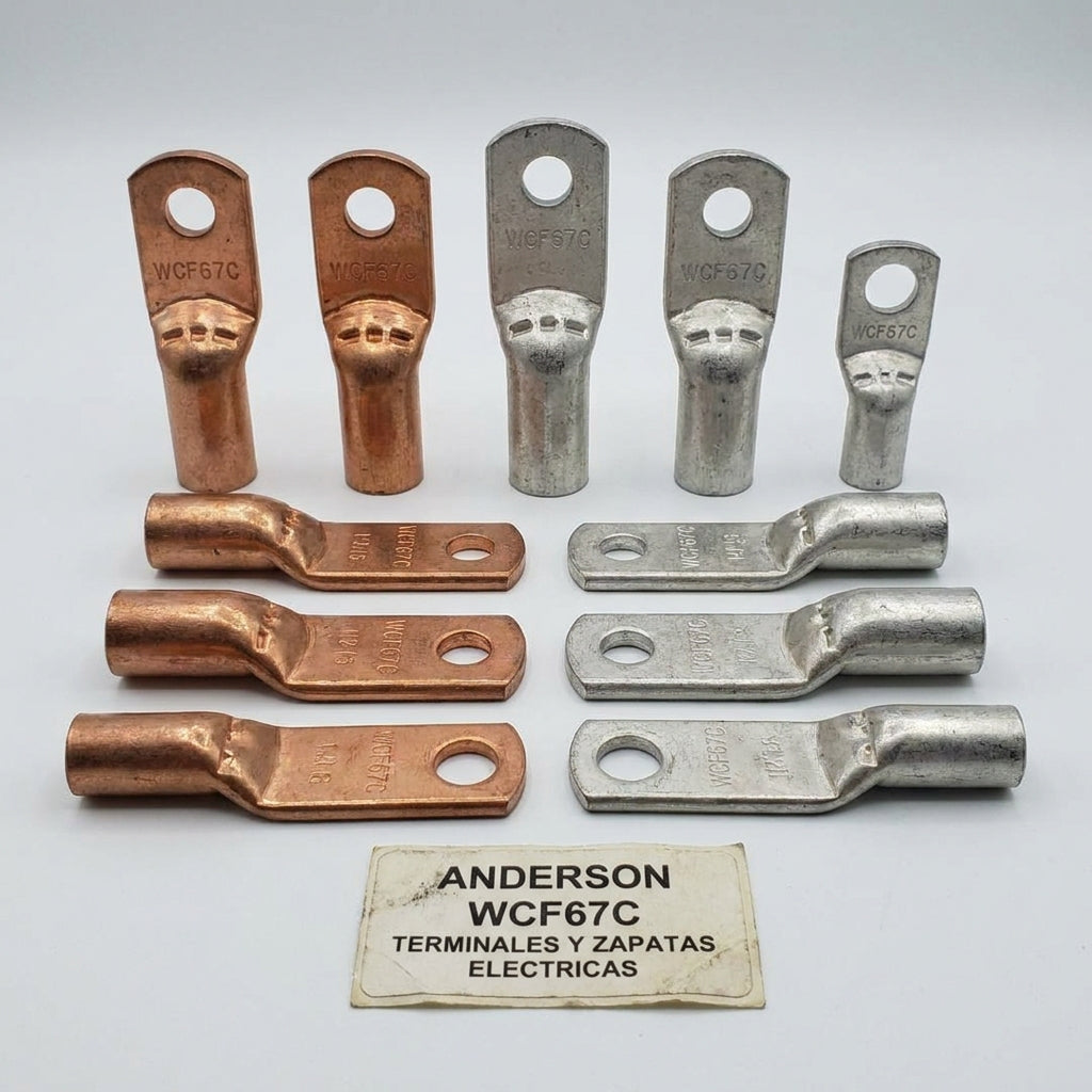 ANDERSON WCF67C TERMINALES Y ZAPATAS ELECTRICAS