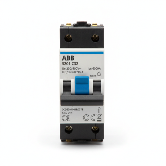 ABB 2CDS281001R0378 INTERRUPTORES TERMOMAGNETICOS MINIATURA RIEL DIN