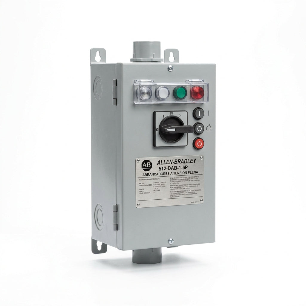 ALLEN-BRADLEY 512-DAB-1-6P ARRANCADORES A TENSION PLENA