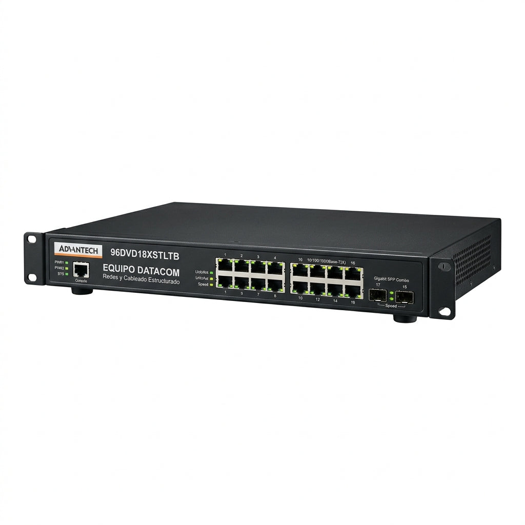 ADVANTECH 96DVD18XSTLTB EQUIPO DATACOM (REDES Y CABLEADO ESTRUCTURADO)