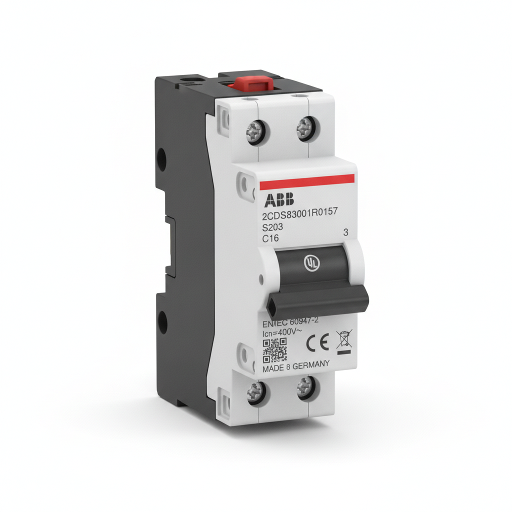 ABB 2CDS283001R0157 INTERRUPTORES TERMOMAGNETICOS MINIATURA RIEL DIN