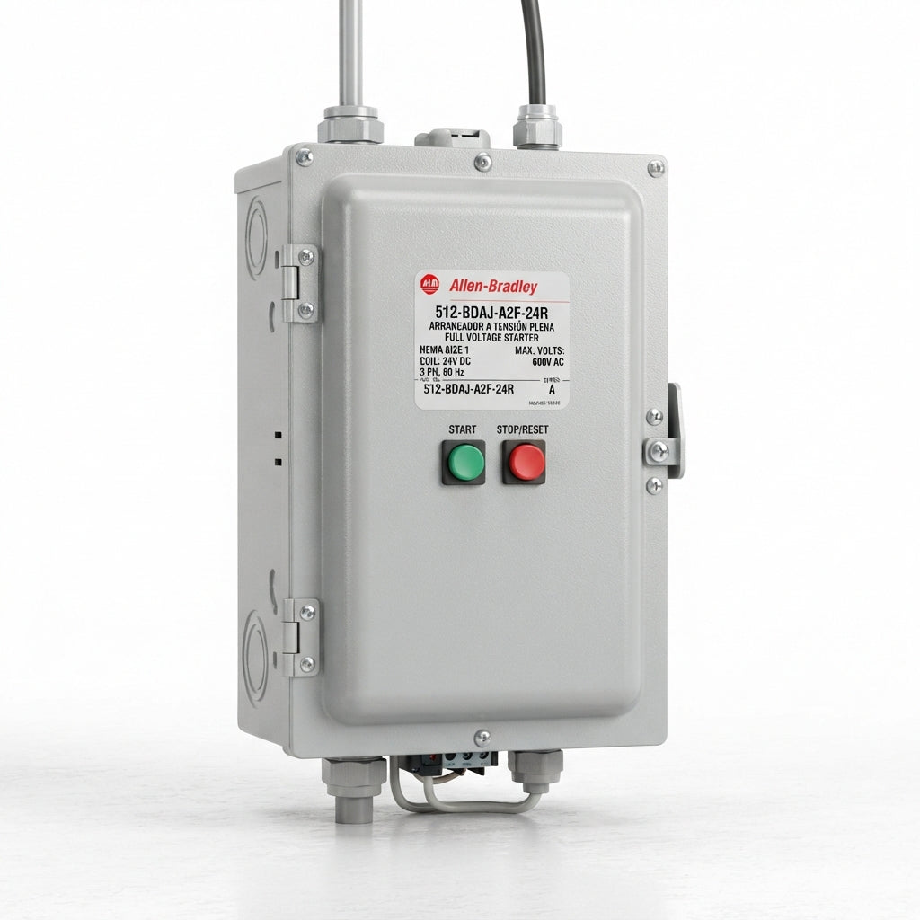 ALLEN-BRADLEY 512-BDAJ-A2F-24R ARRANCADORES A TENSION PLENA