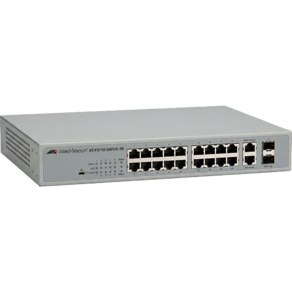 ALLIED-TELESYN AT-FS750-24POE-50 ACCESS POINTS- GATEWAYS-MODEMS-SWITCHES-ROUTERS