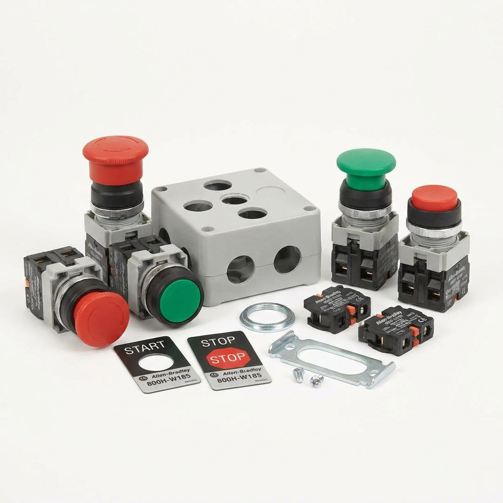 ALLEN-BRADLEY 800H-W185 BOTONES PULSADORES BOTONERAS Y ACCESORIOS