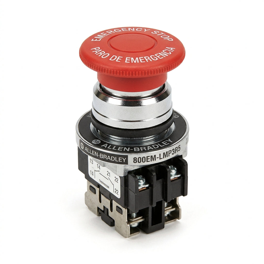 ALLEN-BRADLEY 800EM-LMP3R5 BOTONES PULSADORES BOTONERAS
