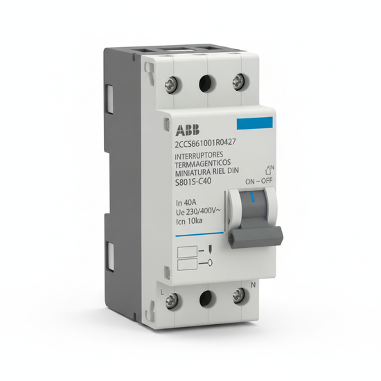 ABB 2CCS861001R0427 INTERRUPTORES TERMOMAGNETICOS MINIATURA RIEL DIN