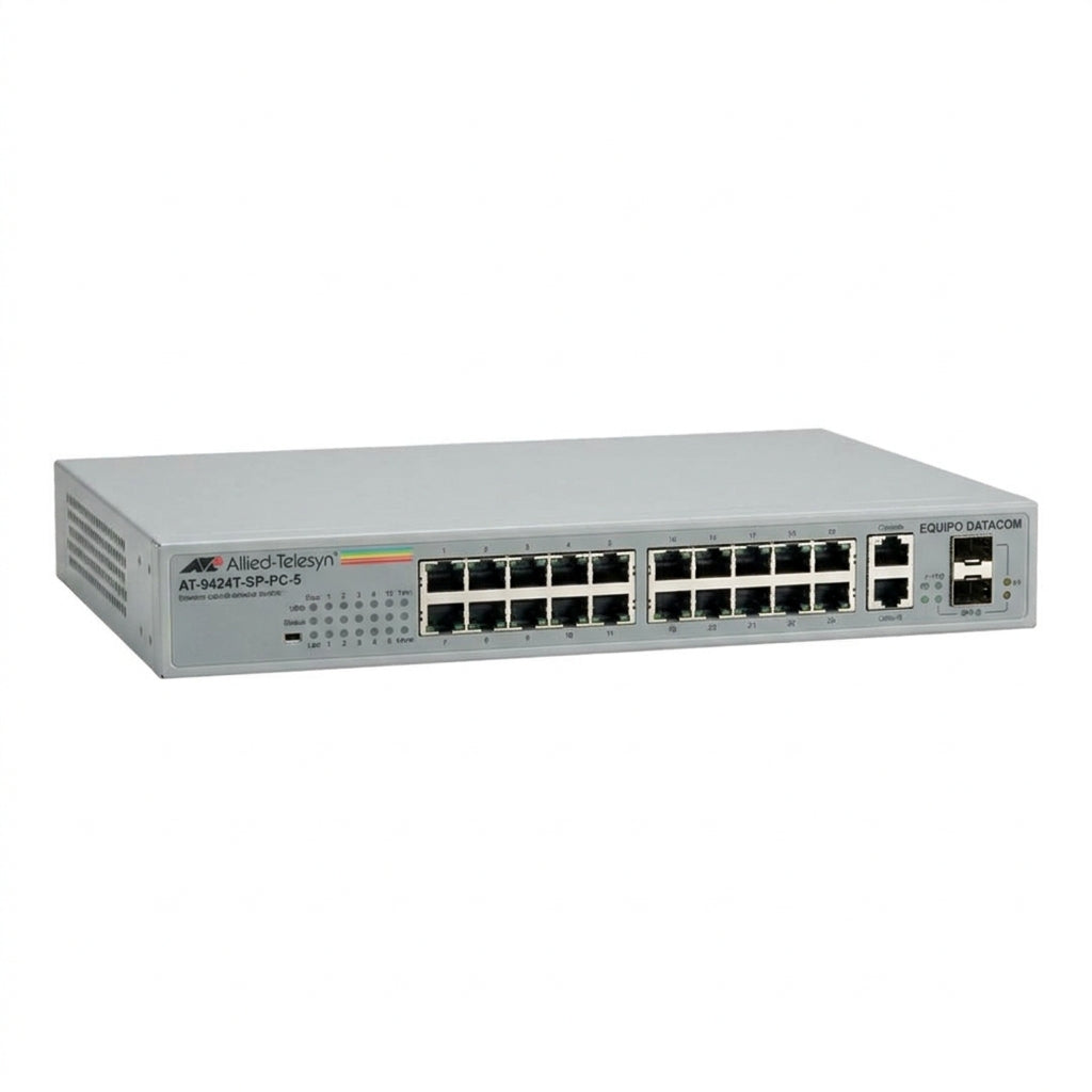 ALLIED-TELESYN AT-9424T-SP-PC-5 EQUIPO DATACOM (REDES Y CABLEADO ESTRUCTURADO)