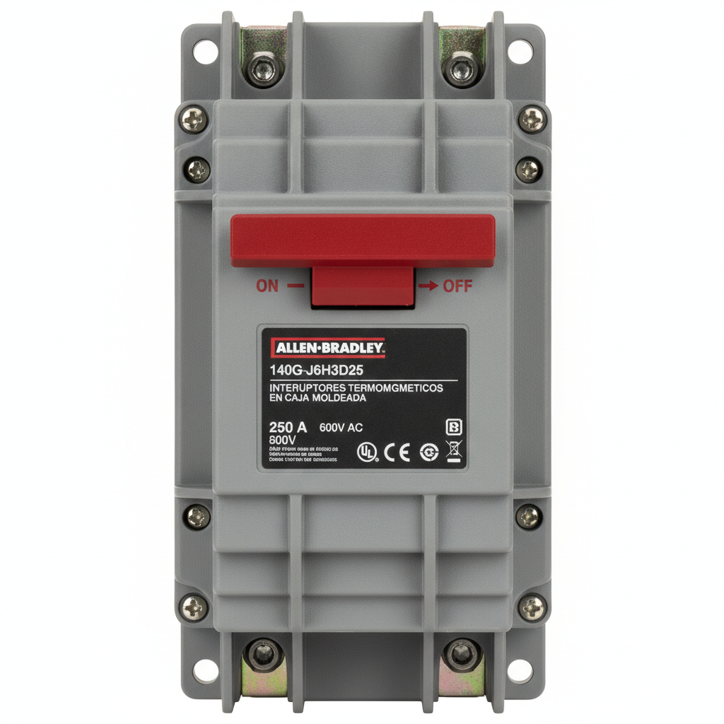 ALLEN-BRADLEY 140G-J6H3D25 INTERRUPTORES TERMOMAGNETICOS EN CAJA MOLDEADA