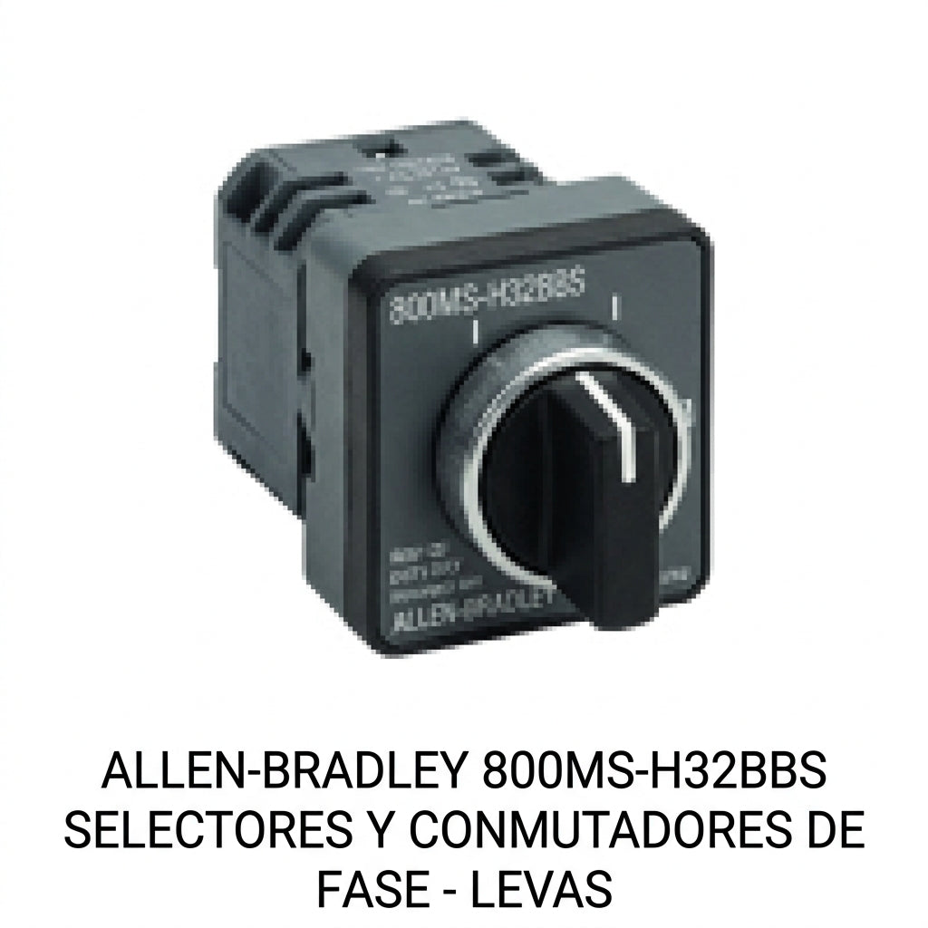 ALLEN-BRADLEY 800MS-H32BBS SELECTORES Y CONMUTADORES DE FASE - LEVAS