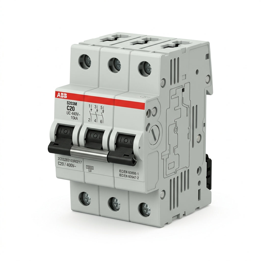 ABB 2CDS283103R0217 INTERRUPTORES TERMOMAGNETICOS MINIATURA RIEL DIN