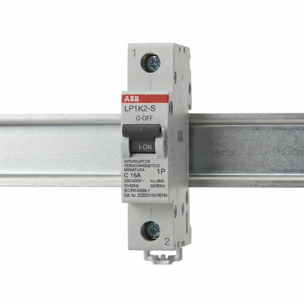 ABB LP1K2-S INTERRUPTORES TERMOMAGNETICOS MINIATURA RIEL DIN