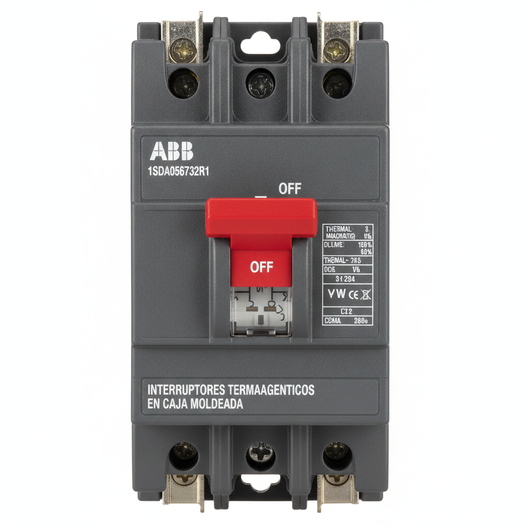ABB 1SDA056732R1 INTERRUPTORES TERMOMAGNETICOS EN CAJA MOLDEADA
