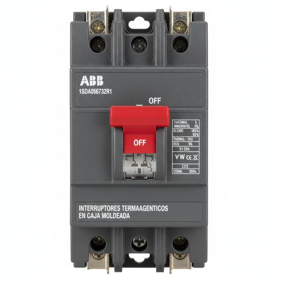 ABB 1SDA056732R1 INTERRUPTORES TERMOMAGNETICOS EN CAJA MOLDEADA
