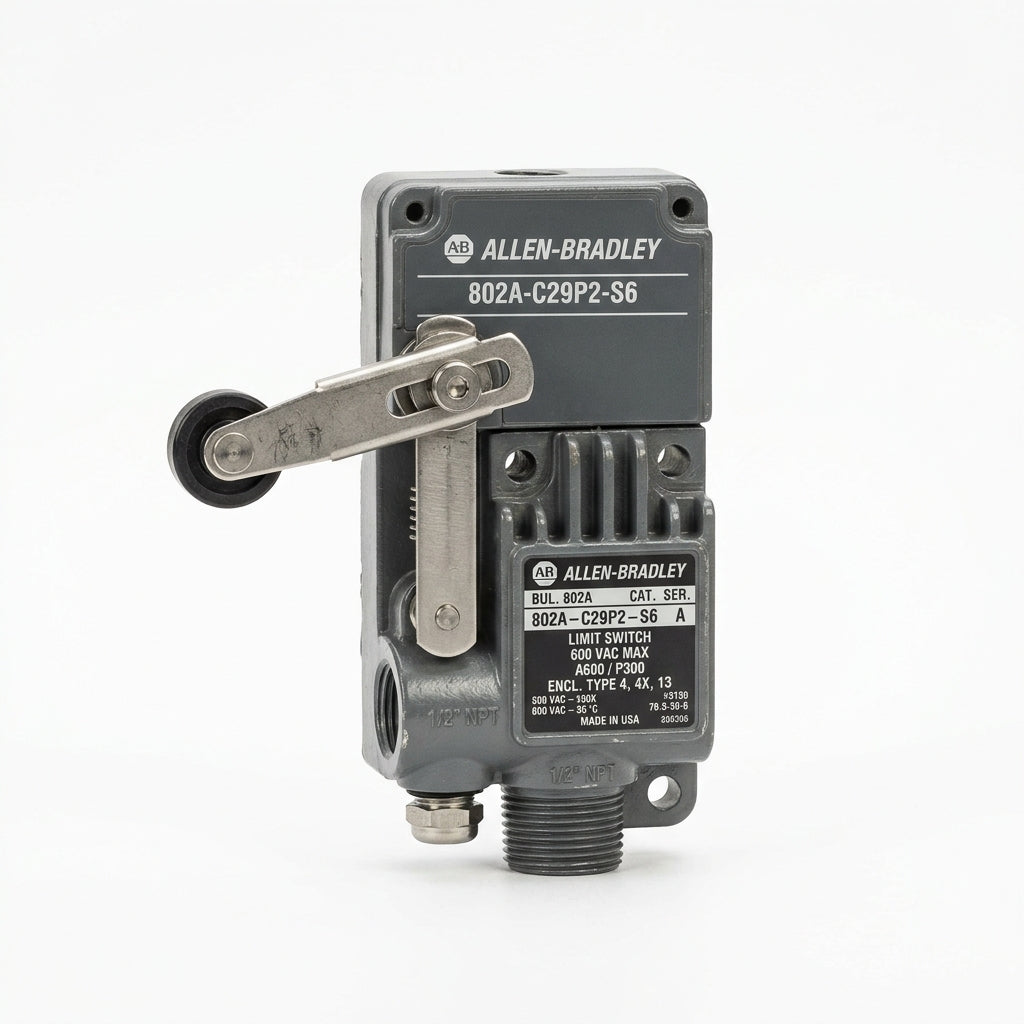 ALLEN-BRADLEY 802A-C29P2-S6 INTERRUPTORES DE LIMITE O FIN DE CARRERA
