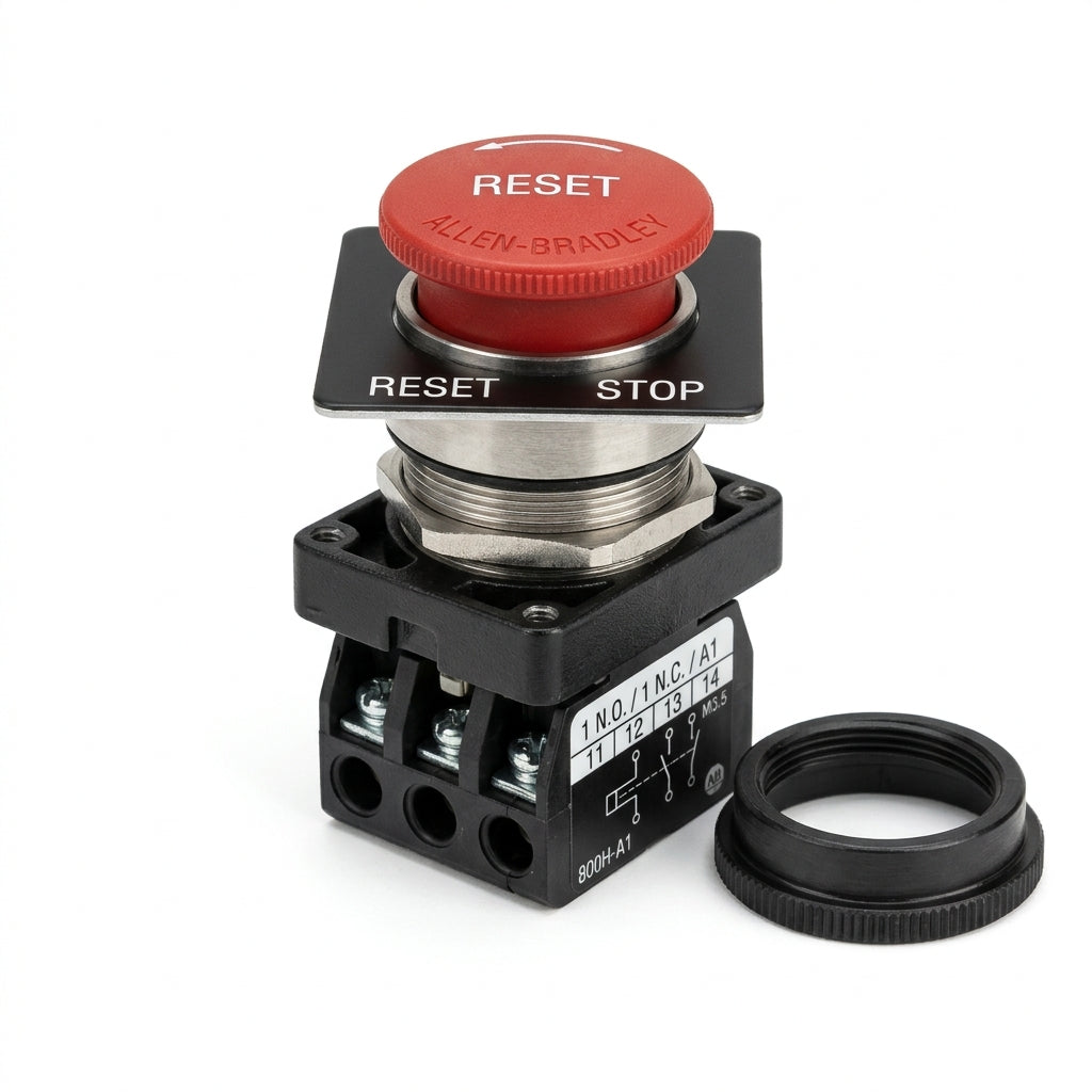 ALLEN-BRADLEY 800H-BR1BP BOTONES PULSADORES BOTONERAS Y ACCESORIOS