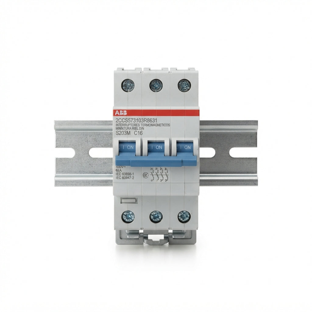 ABB 2CCS573103R8631 INTERRUPTORES TERMOMAGNETICOS MINIATURA RIEL DIN