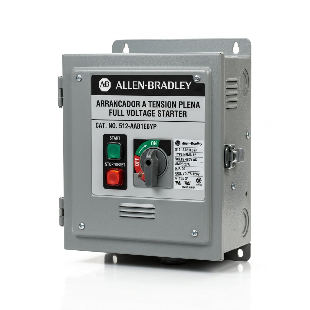 ALLEN-BRADLEY 512-AAB1E6YP ARRANCADORES A TENSION PLENA