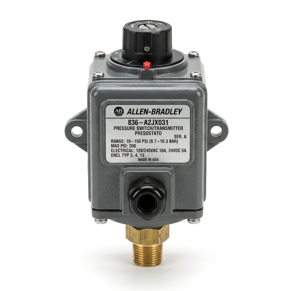 ALLEN-BRADLEY 836-A2JX031 INTERRUPTORES-TRANSMISORES DE PRESION (PRESOSTATO)