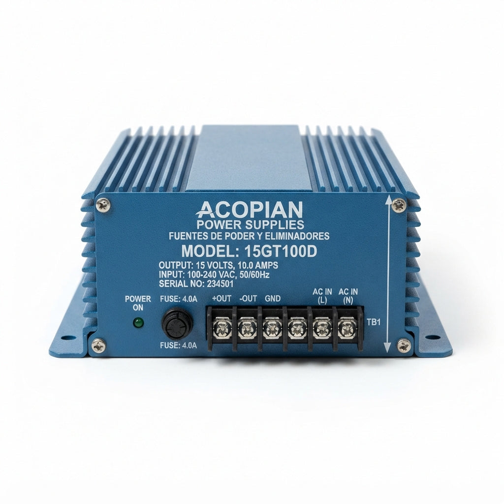 ACOPIAN 15GT100D FUENTES DE PODER Y ELIMINADORES